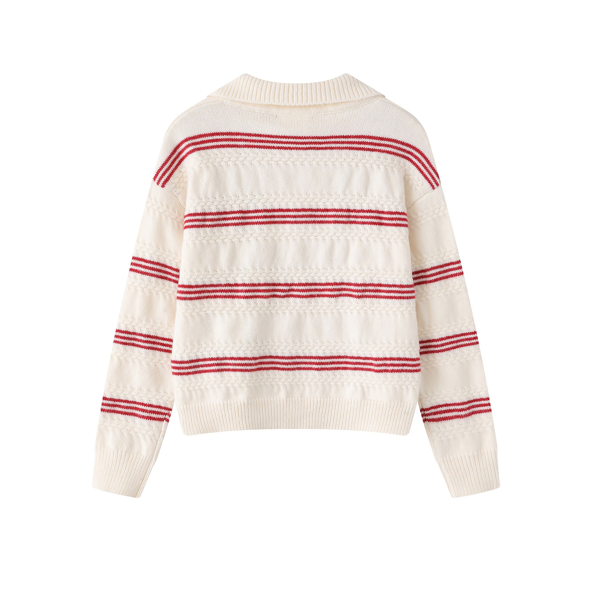 3D woven butterfly sweater — image 5