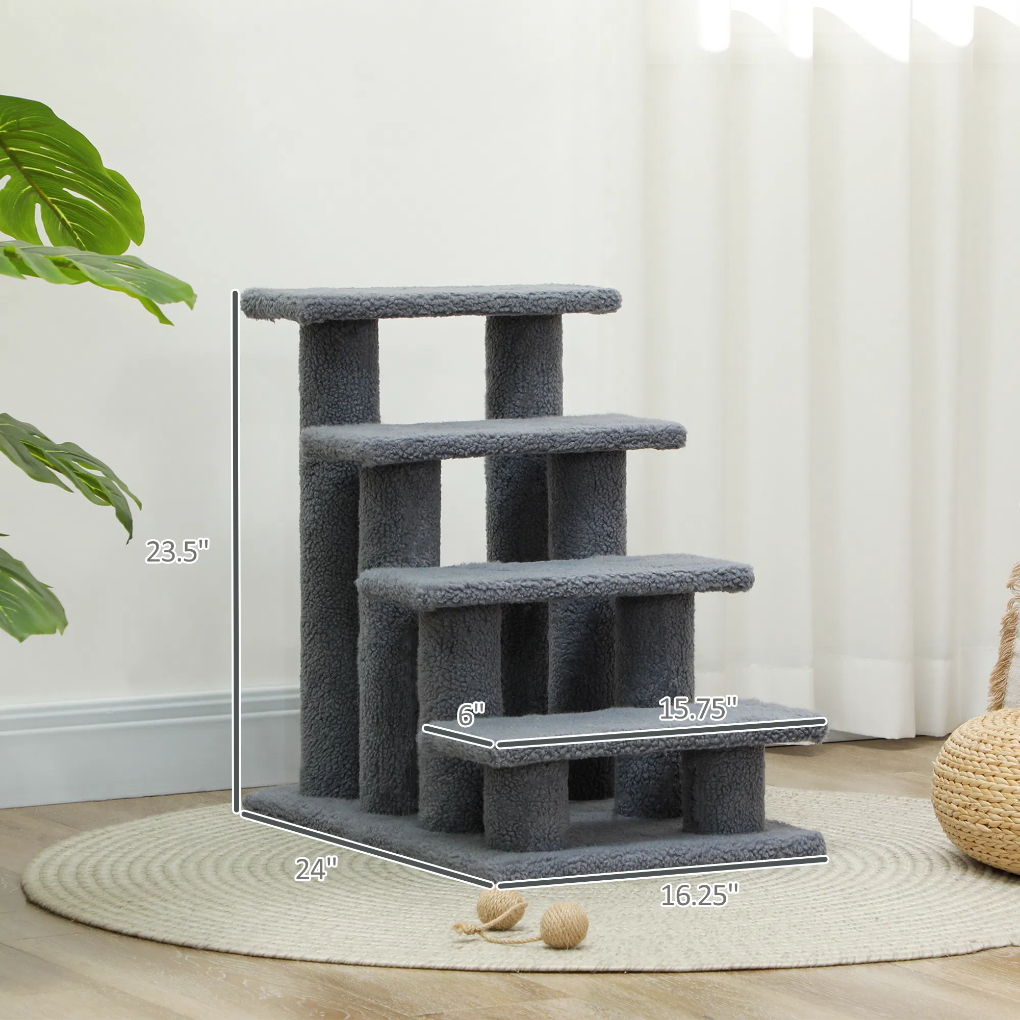 Pet Stairs Dog Cat Step Scratch Post — image 6