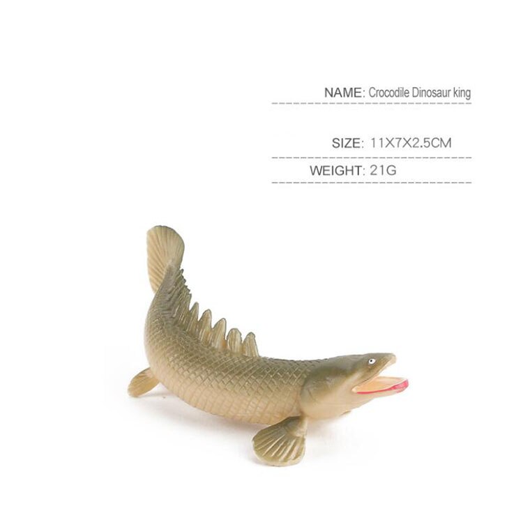 Figuras de Animales Marinos Antiguos para Decoración - Peces, Calamares y Ammonites — imagen 4