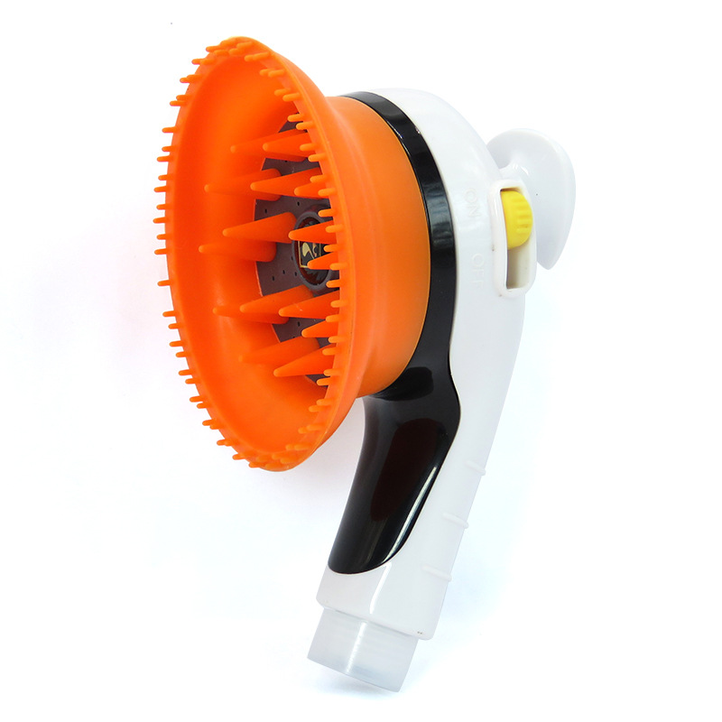 Pet Massage Shower Brush Cat Dog Shower Pet Cleaning Comb Bath Brush — image 6