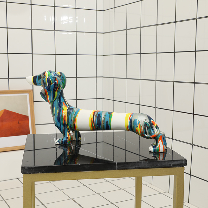 Cristal de Color para Manualidades - Perro Dálmata de Caricatura — imagen 2