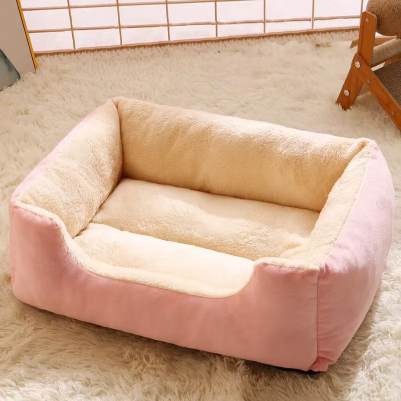 Bed for Cats Pet Products Cushions Kitten Goods Accessories Dog All Houses Supplies Things Accessory Habitats Basket House Beds — image 6