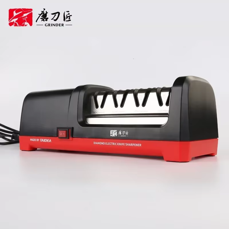 TAIDEA Electric Diamond Knife Sharpener New Upgrade Sharpening System Have Polishing Grit 360/600/1000# Professional Sharpeners — image 2
