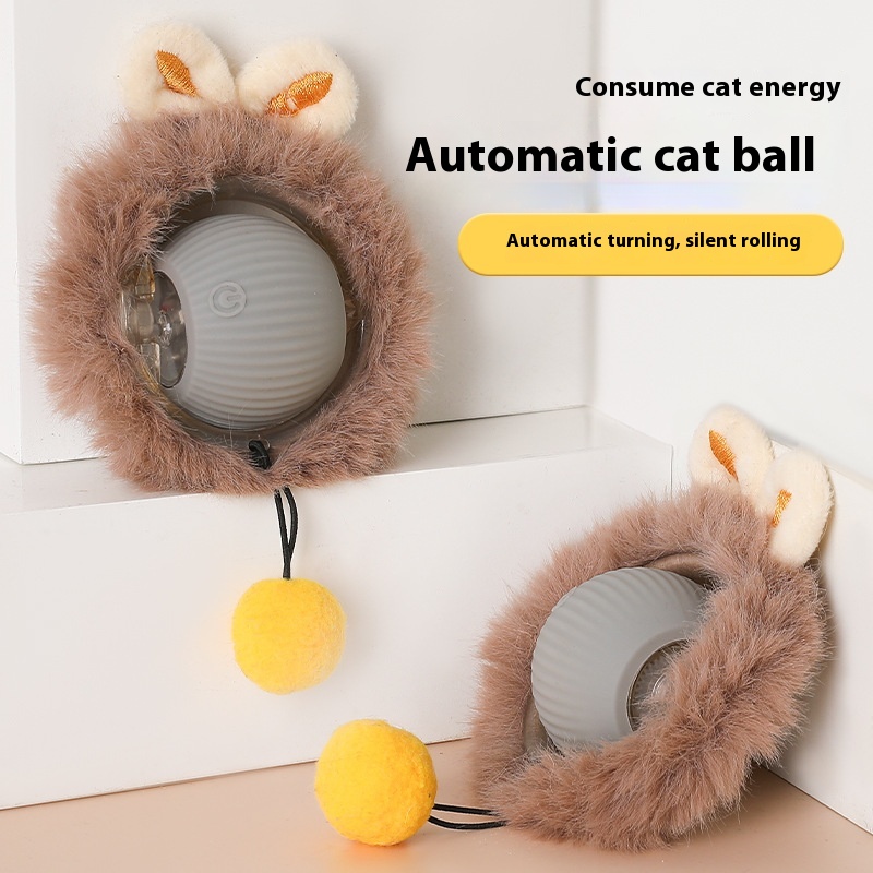 Juguetes para Gatos - Bola Rodante Divertida Relajación de Mascotas — imagen 8
