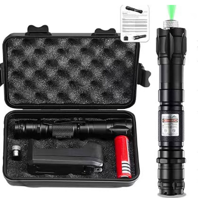Mini 2-in-1 Portable Green Laser Pointer & LED Training Torch – Interactive Bright Light Pen Toy for Cats and Pets — image 2