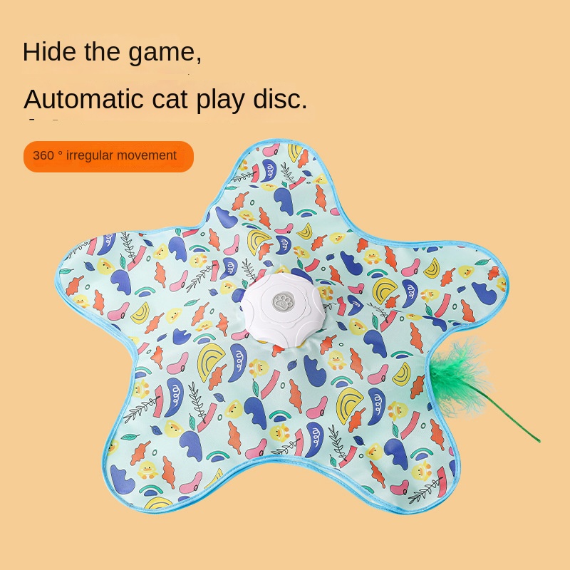 Cat Scratch-Resistant Hiding Toy Hunting Cover Self-Entertainment Cat Toy Rotating Game — image 13