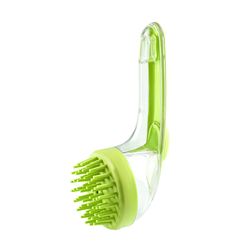 Pulidor de Mascotas para Perros y Gatos - Cepillo para Baño con Contenedor de Jabón, Mano Larga — imagen 10