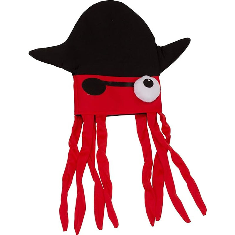 Headpiece Funny Hat Halloween Trendy Photo Octopus Hat for CouplesBirthday Creative — image 4