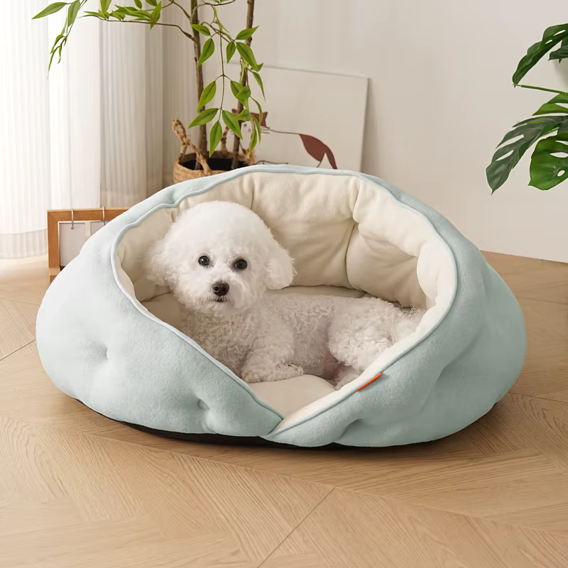 Dog Bed for Large Medium Small Dogs, Washable Sleeping Puppy Bed, Soft Calming Cat Beds for Cats, Pet Sofa Bed, Anti-Slip Bottom — image 5