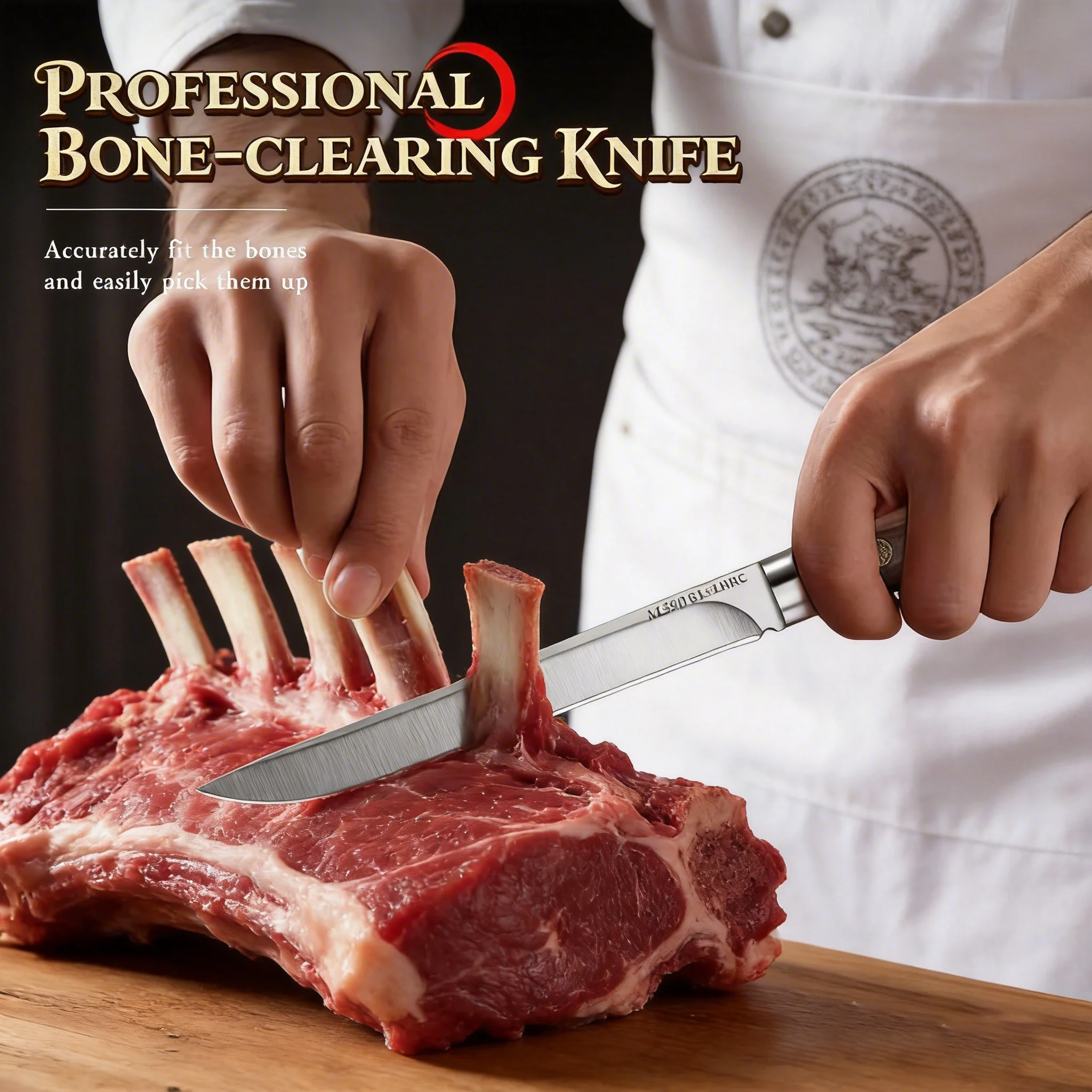 1/2/3 Straight Blade Kitchen Knife Set, Professional Kitchen Fruit Knife, Portable Cutting Knife, High Hardness Japanese Knife — image 3