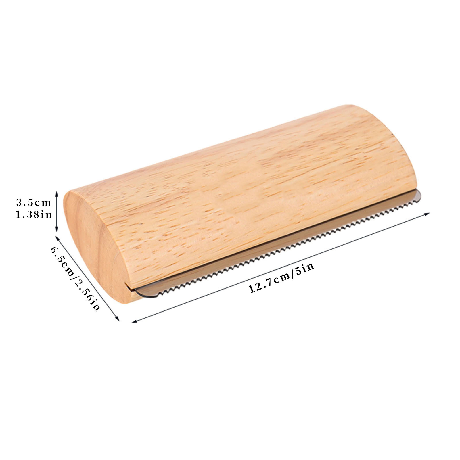 Herramienta de limpieza para mascotas en madera peine para eliminar pelo — imagen 2