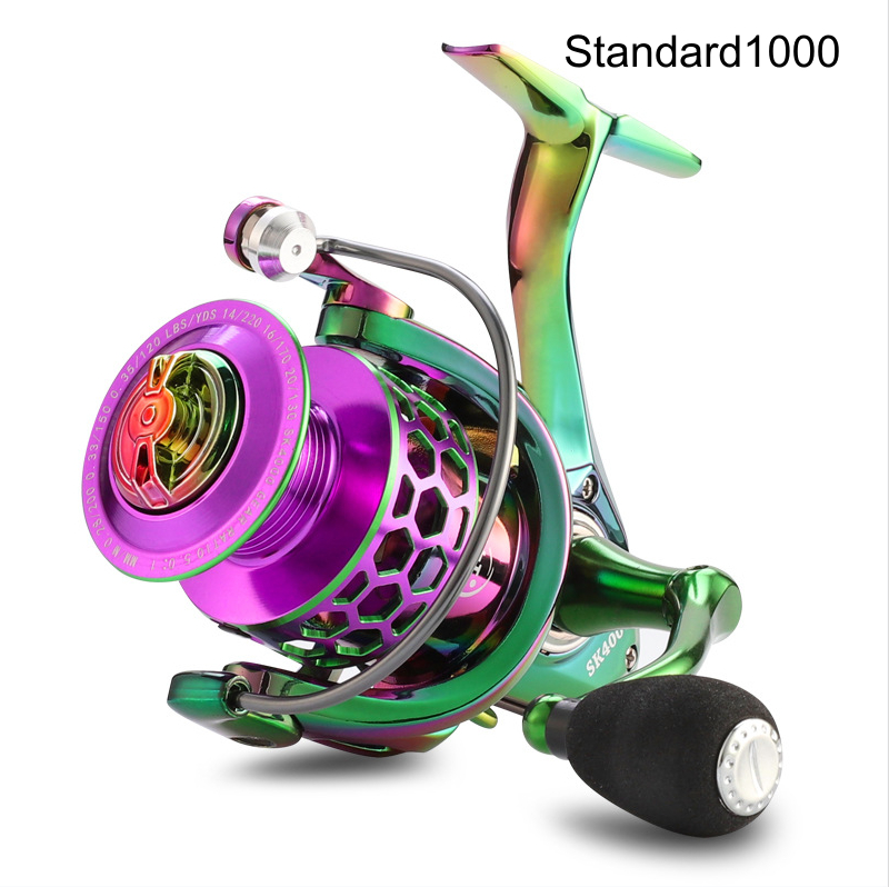 Rueda Giratoria Colorida para Cazadores de Pescado con Hoyo de Miel y Taza para Hilo — imagen 9