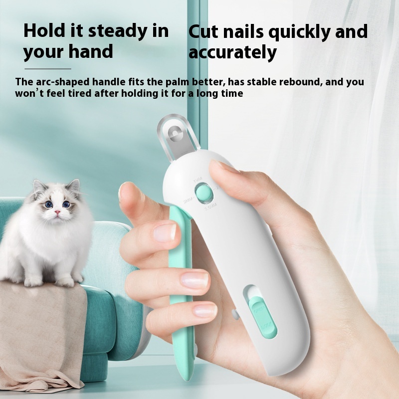 Tijeras de Uñas para Gatos con Tijeras empujadas por Gravedad — imagen 13