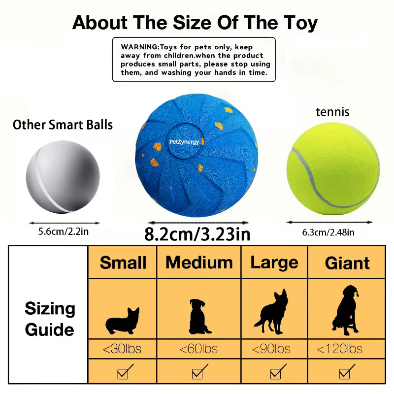 Pelota de juguete para perros, con funciones de rebote y rotación aleatorias, hecha de material E-TPU, juguetes para perros, accesorios para perros — imagen 2