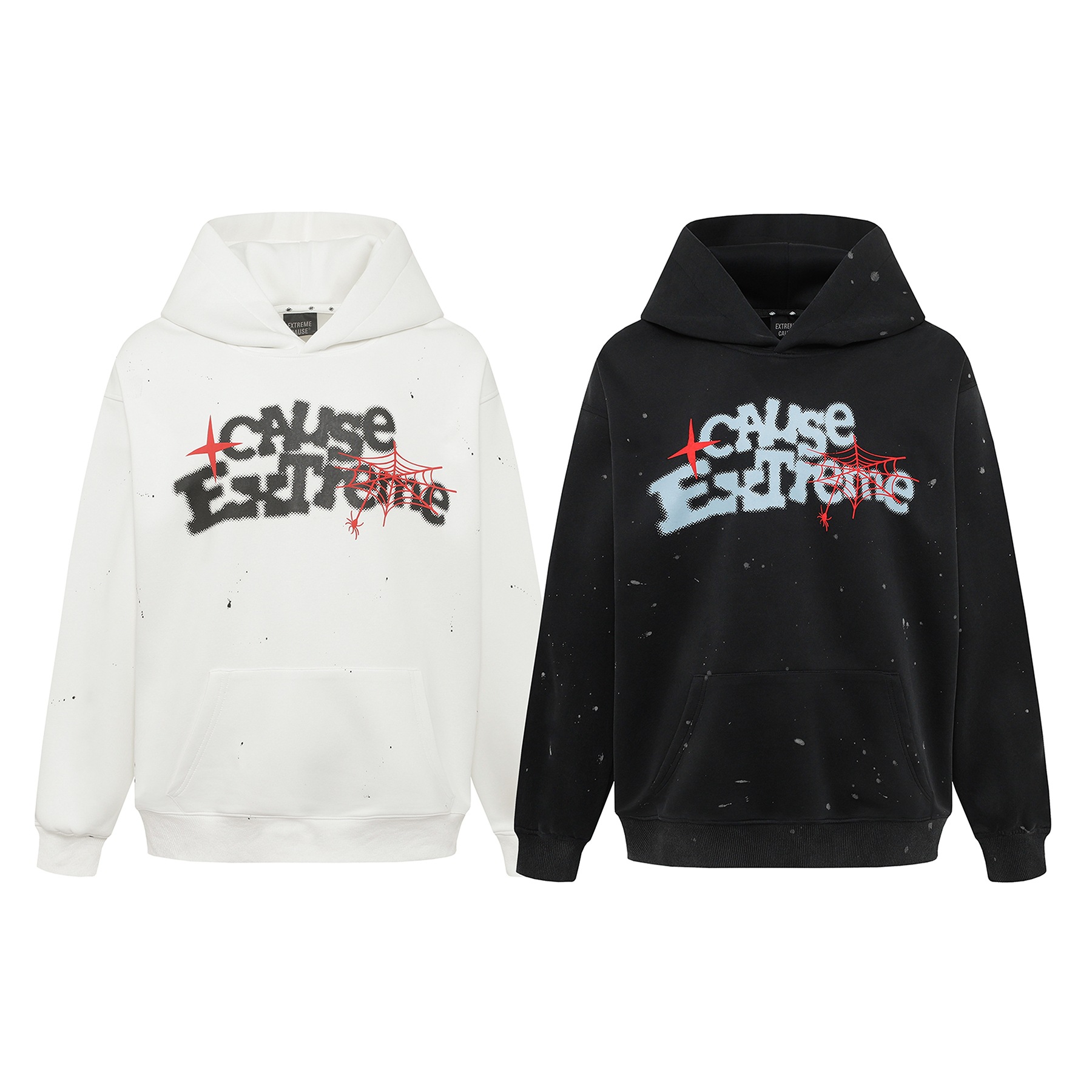 Spider web star letter hoodie — image 6