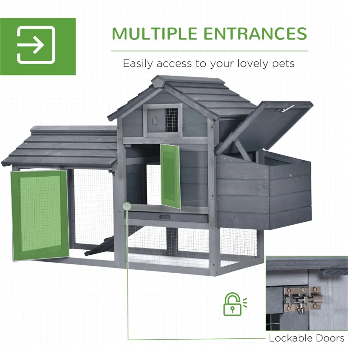 Wooden Chicken Coop — image 3