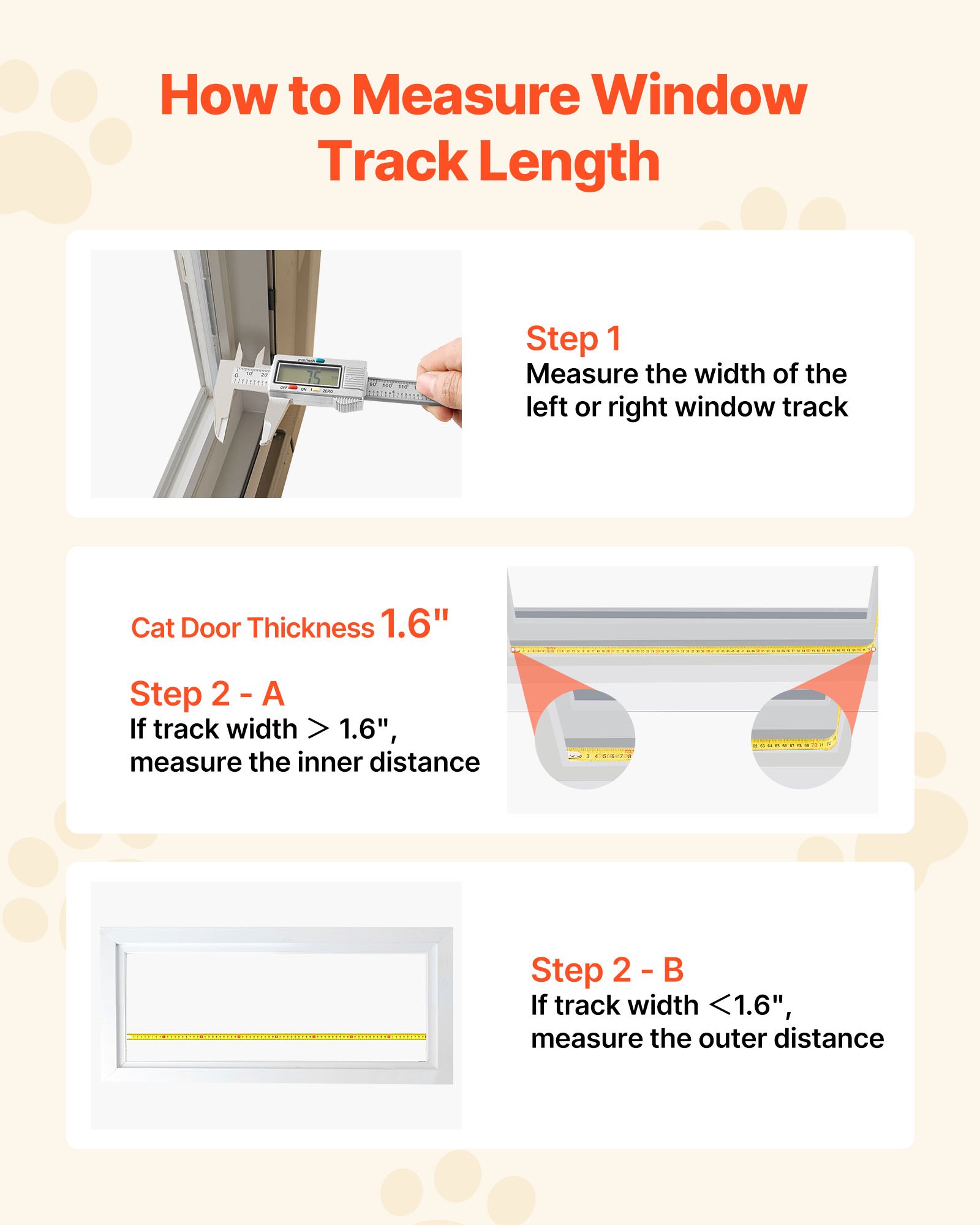 Puerta para Gatos en la Ventana, Ajustable 27"-32", 4 Modos de Bloqueo Seguros, Estructura de Aluminio y Vidrio de Alta Transparencia, Cierre Magnético, Puerta Rápida para Perros que Funciona con Viento, Blanco — imagen 1