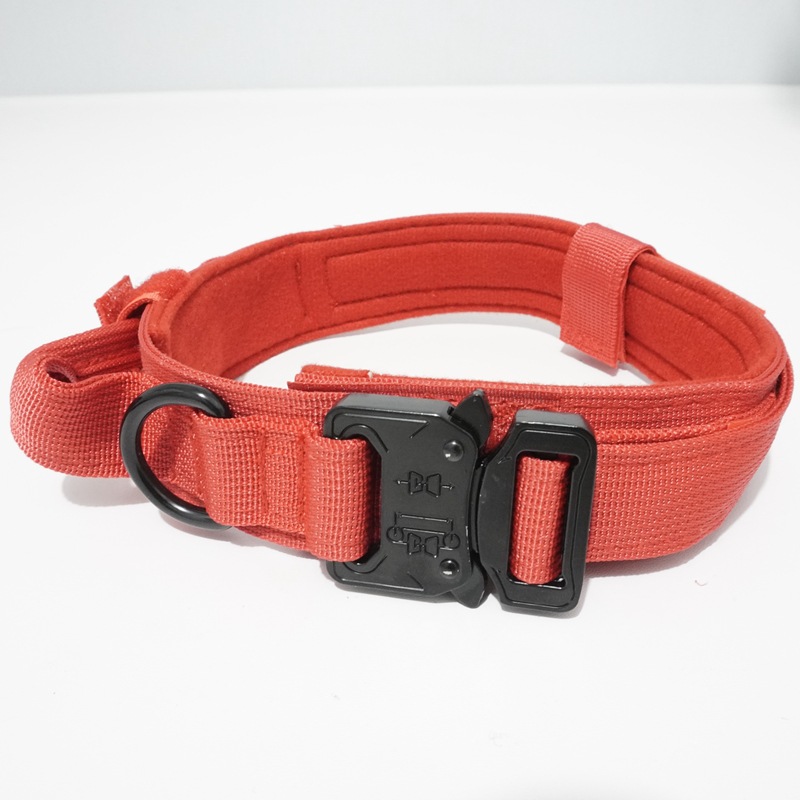 Collar Táctico para Perros - Collar de Nylon Exterior para Canes Grandes y Medianos - Collar para Perro — imagen 2