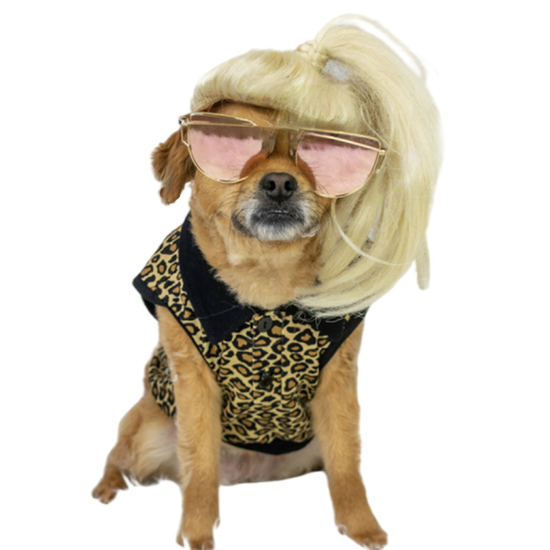 Accesorio de peluche para mascotas con pelo rizado y liso para Halloween — imagen 13