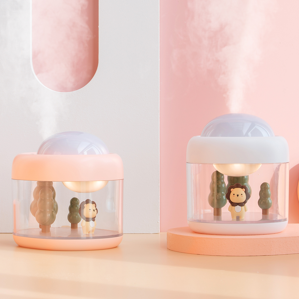 Projection Humidifier Rotary Projection Mini Cute Pet Household USB Small Desktop Humidifier Gift — image 5
