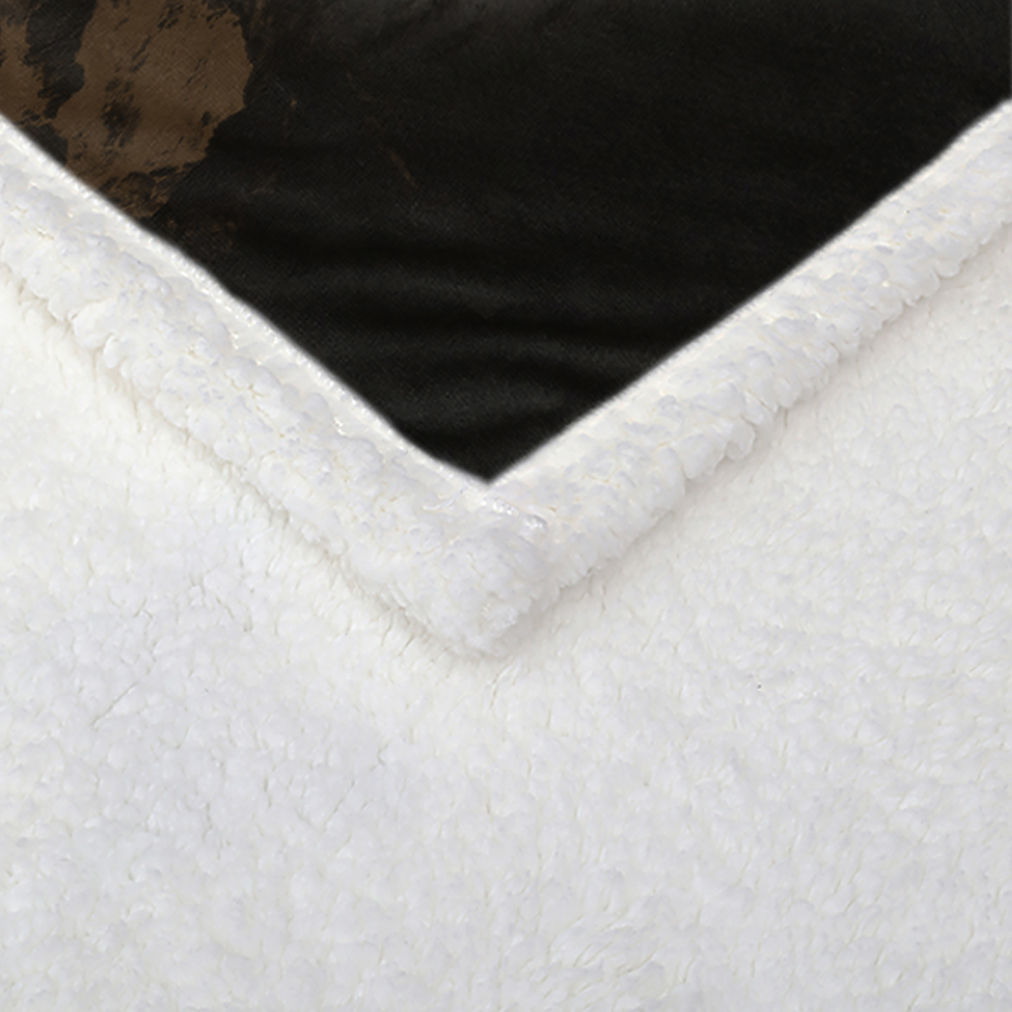 Manta de lobo indio Sherpa para dormir - Cojín de decoración para sofá, cama o silla con textura suave y abrigadora — imagen 13