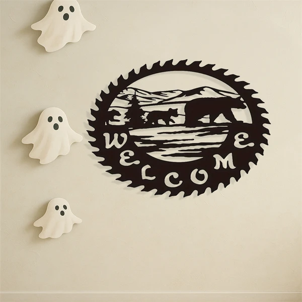 Estatua de Oso Gótico en Metal - Decoración para Hogar y Regalo (Servicio de Recogida en TikTok, Temu) — imagen 4