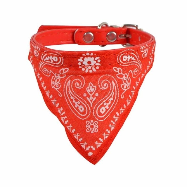 Adjustable Pet Dog Puppy Cat Cute Neck Scarf Bandana Collar Neckerchief Support — image 8