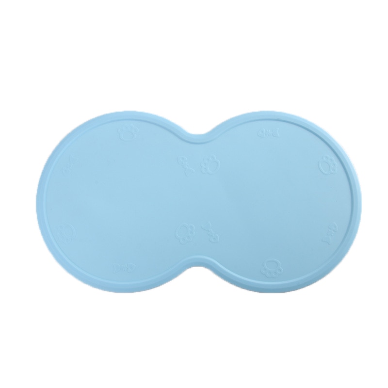 48*27cm Pet Dog Puppy Cat Feeding Mat Pad Cute Cloud Shape Silicone Dish Bowl Food Feed Placement Dog Accessories — image 10