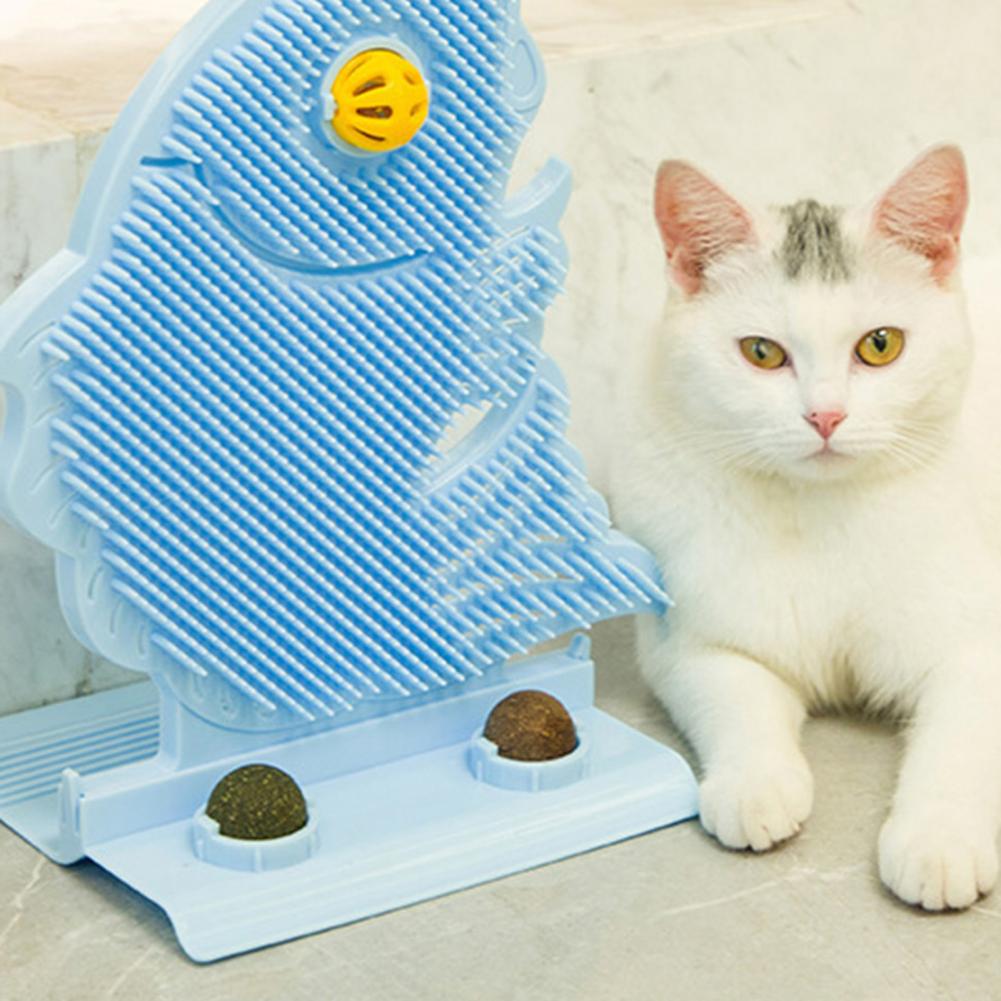 Tablero de Garras para Gatos con Pelotas de Cepillo y Aromaterapia - Entretenimiento para Felinos — imagen 2