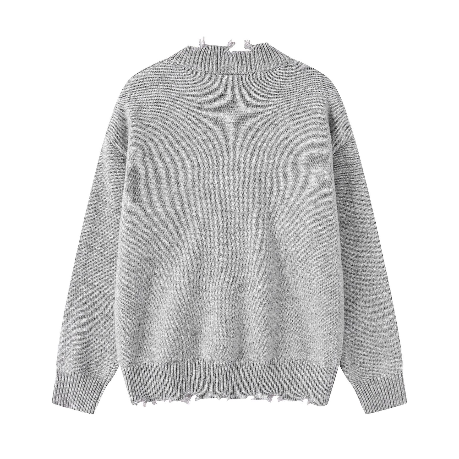 Fun Dog V-neck Sweater — image 3
