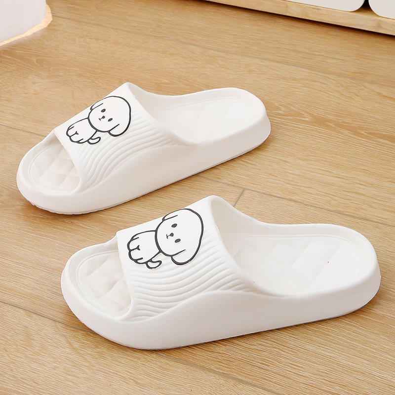 Zapatillas de Perro Animado Colorido Solido para Verano - Suaves, Antideslizantes y Cómodas para Hombre y Mujer — imagen 3