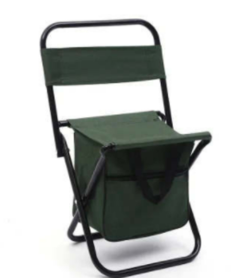 Folding Fishing Chair Backpack Insulation with Cooler Bag Portable Folding Beach Chair Seat Camping Chairs Folding Stool Chair — image 9