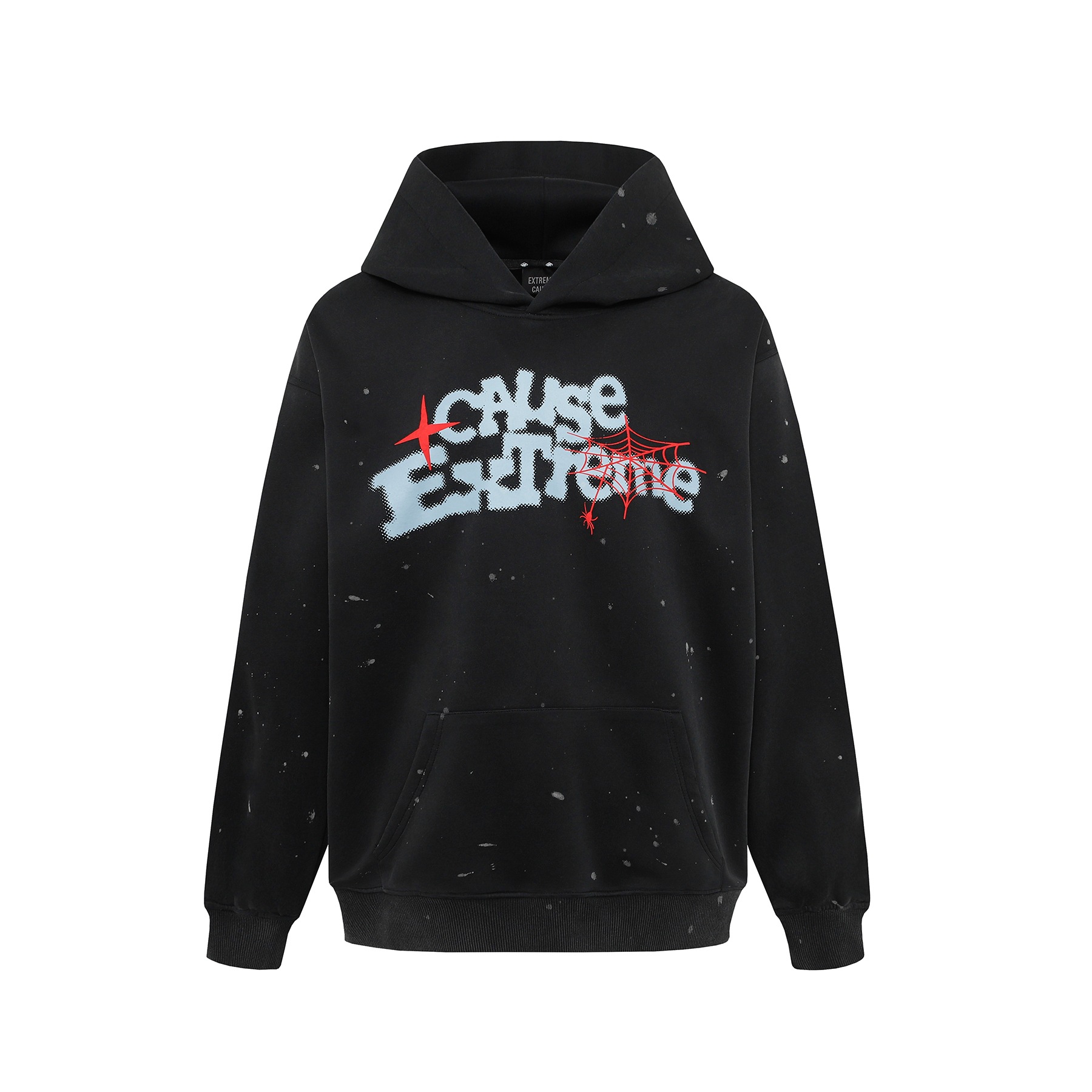 Spider web star letter hoodie — image 4
