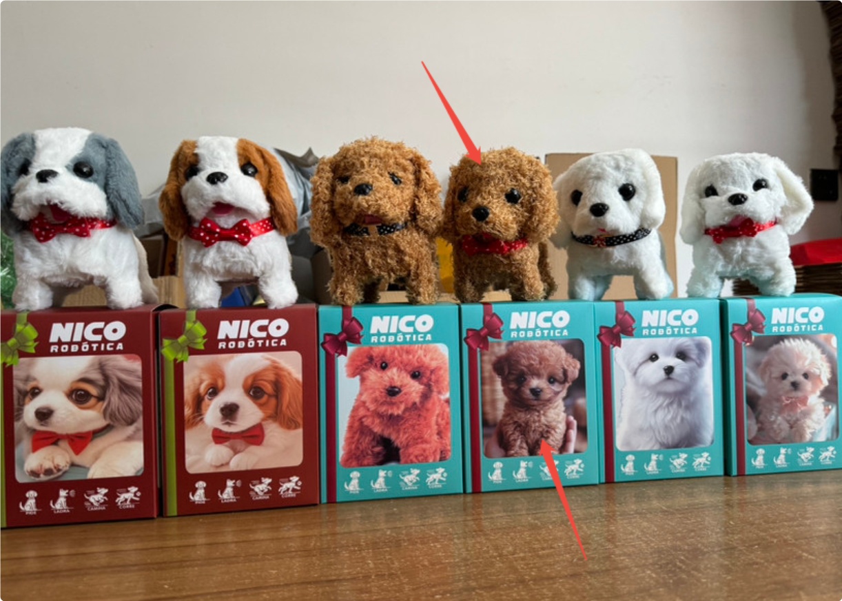 Perro Robot Plush de Tamaño Reducido — imagen 23