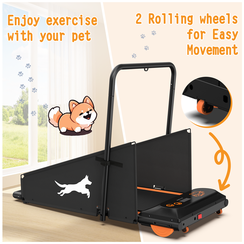 Dog Treadmill Small Dogs - Dog Treadmill For Medium Dogs - Dog Pacer Treadmill For Healthy & Fit Pets - Dog Treadmill Run Walk — image 2