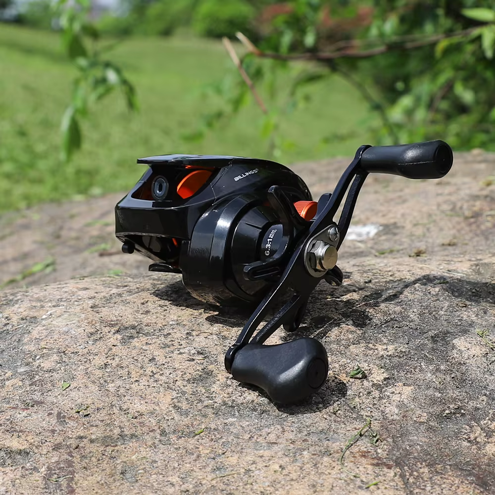 Carraca de Cazalla 6,3:1 8kg Arrastre Máximo - Carraca de Pescar para Bbagre en Ambiente Marino Accesorios de Pesca — imagen 5