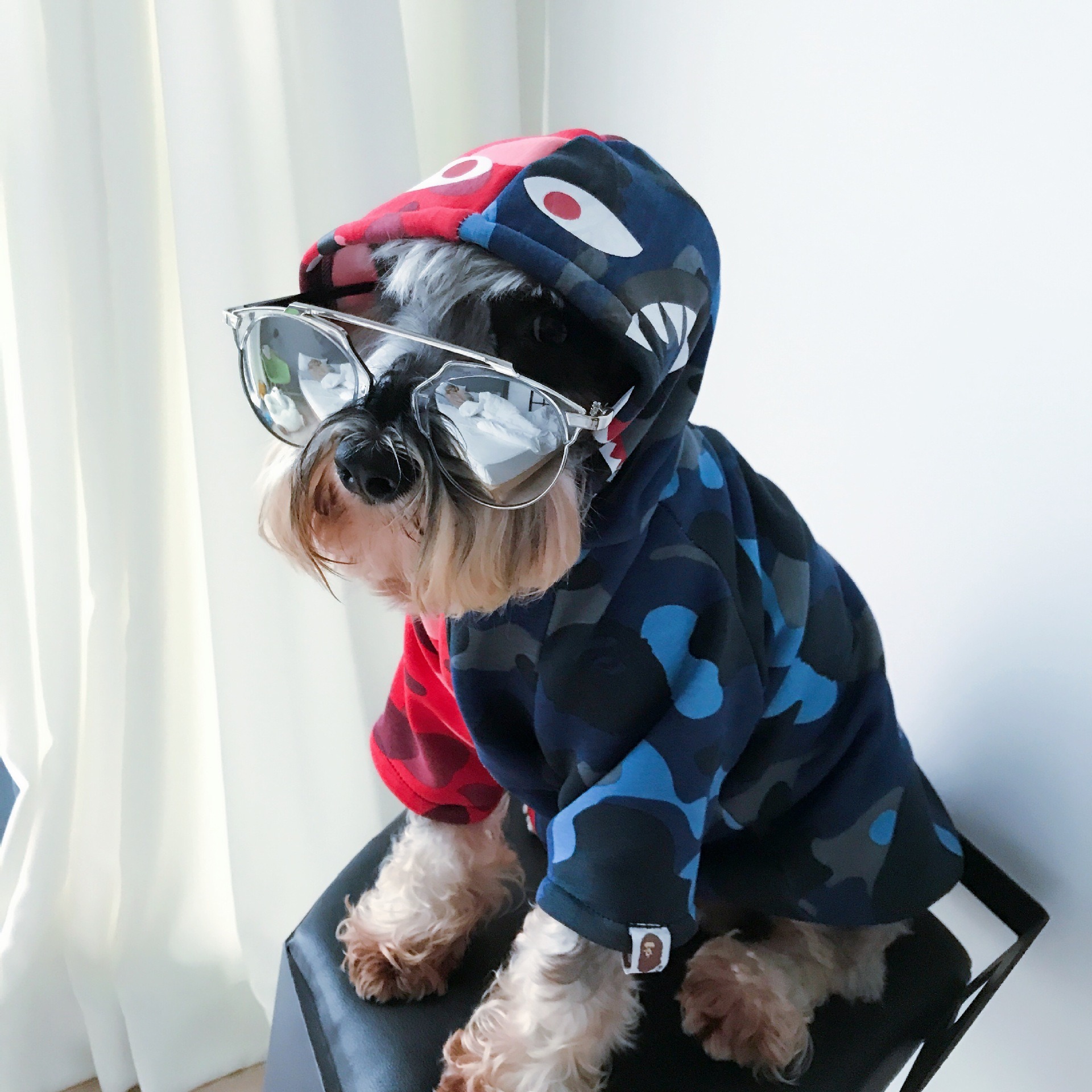 Chaquetas de invierno para mascotas: Pet Tide para perros y gatos con estampados otoño-invierno — imagen 1
