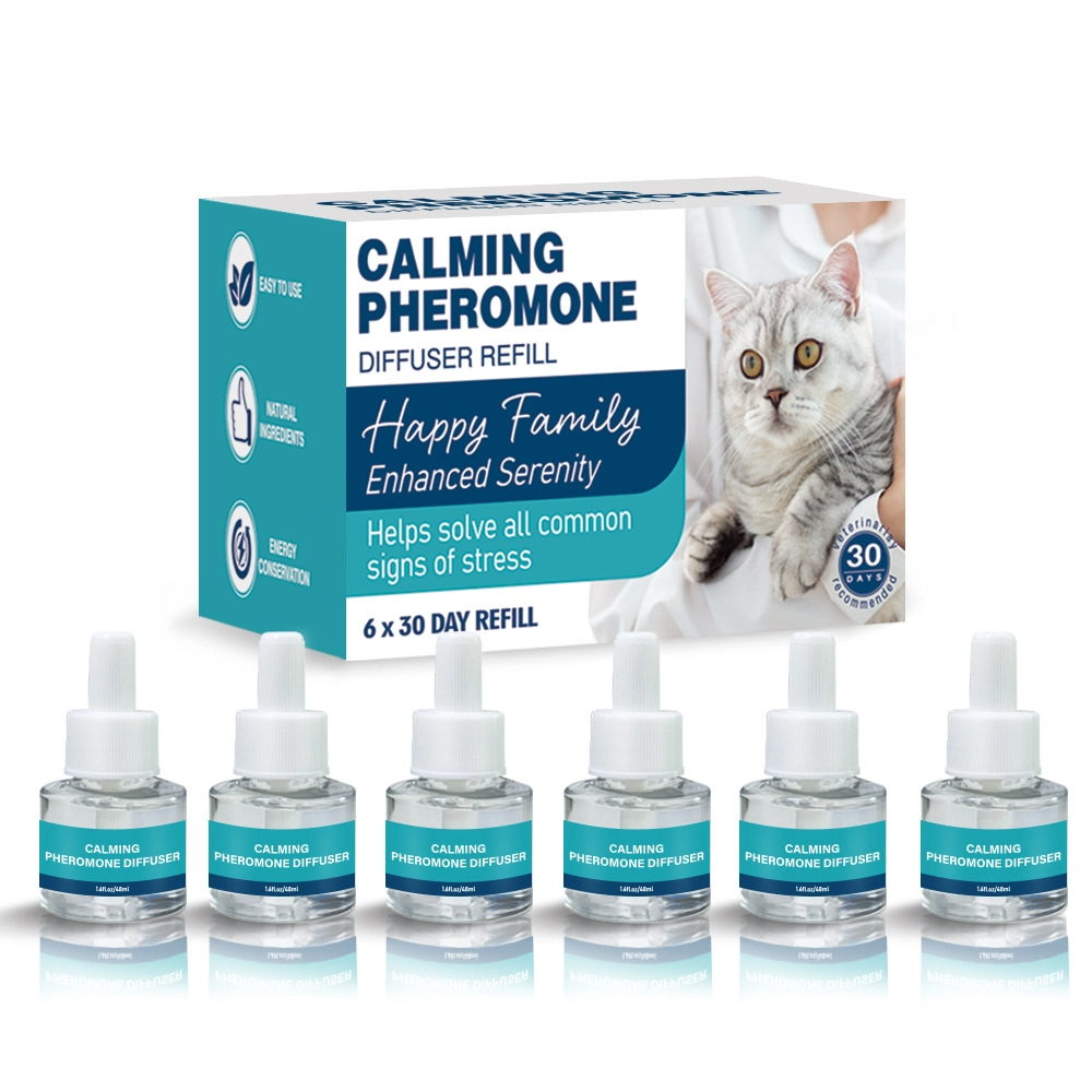 Cat Calming Pheromone Spray Pet Pheromone Mood Soother Anti-Stress Electric Heating Set — image 9