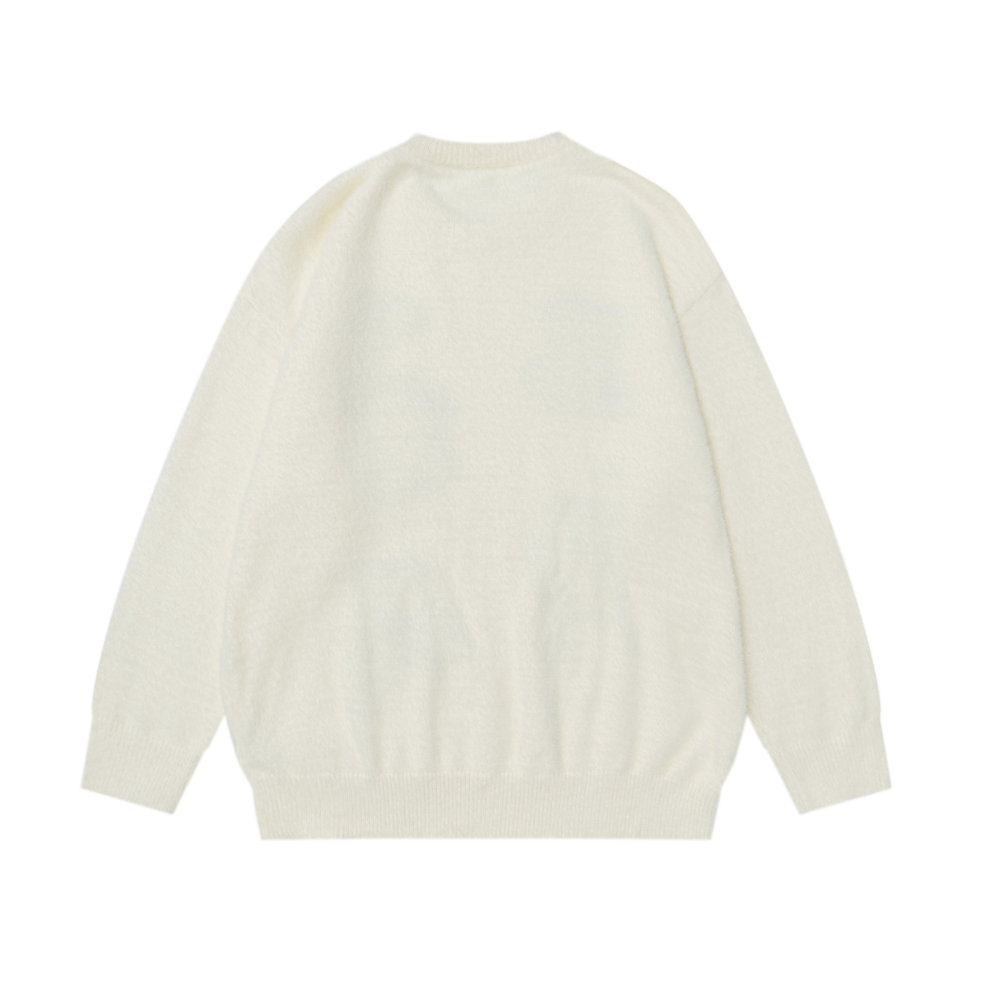Colorful teddy bear jacquard sweater — imagen 3