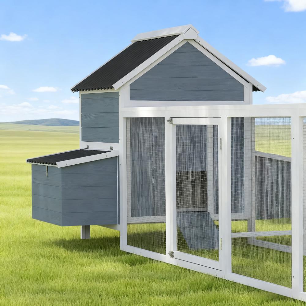 Chicken Coop For 10-15 Chickens Extra Large Wooden Chicken Coop — imagen 3