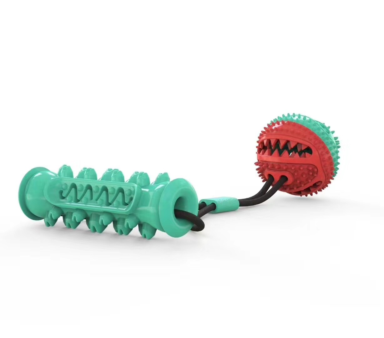 Pet Supplies Toy Combination Pull Rope Training Molar Bite Resistant Ball Dog Toy — image 4