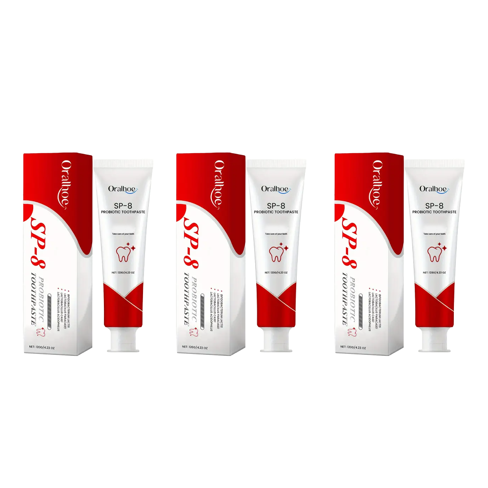 SP-8 Probiotic Toothpaste Deep Clean, Bright White Teeth & Long-Lasting Mint Freshness — image 1