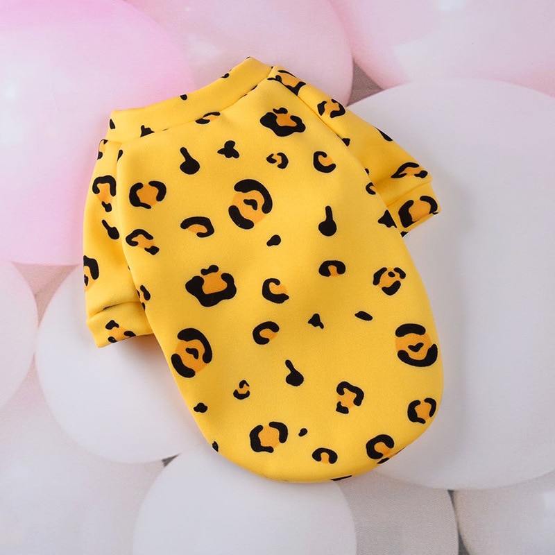 Pet Dog Costume Cute Animal Printed Pet Coat Cotton Soft Pullover Dog Shirt Jacket Sweatshirt Cat Sweater Pets Clothing Outfit — image 7