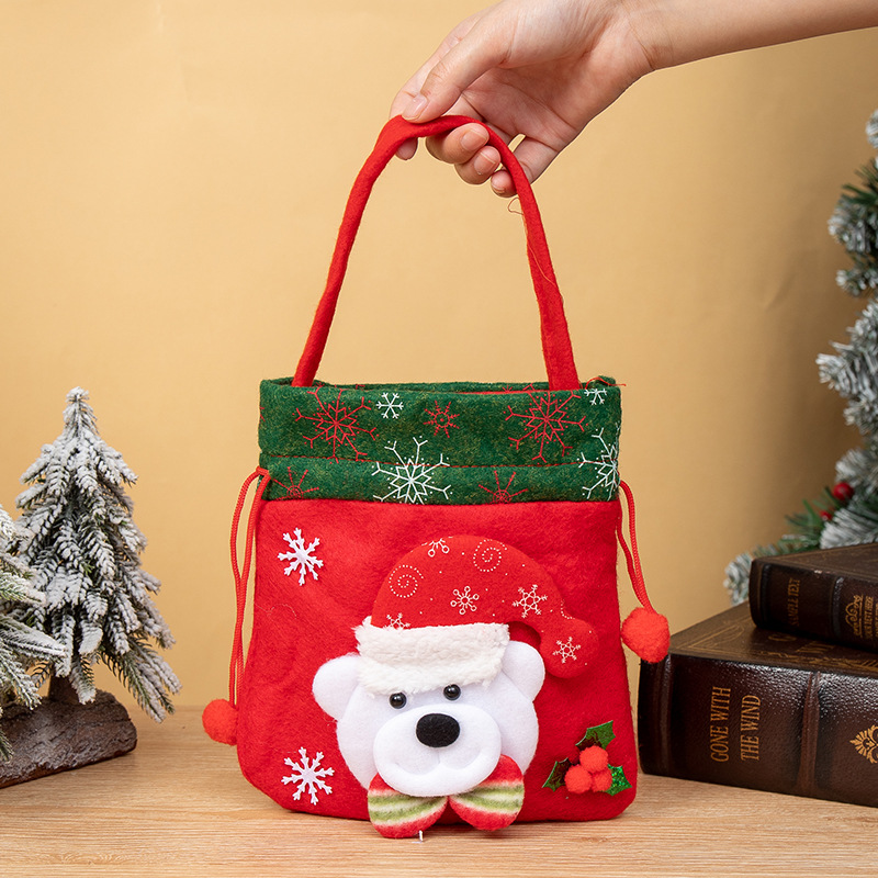 Christmas Gift Deer Antlers Apple Bag Children's Christmas Eve Packaging — image 8