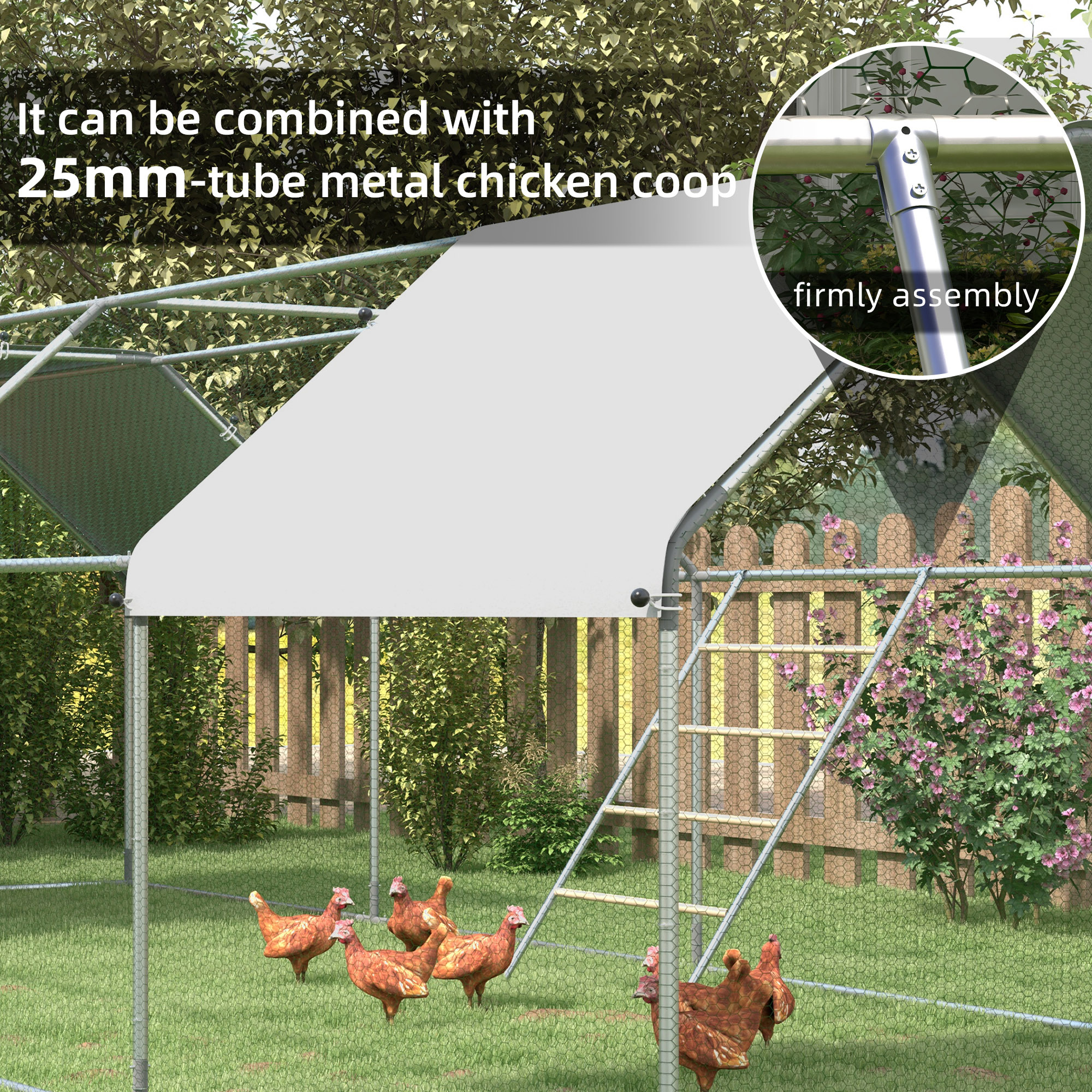 Chicken Roost For Coop, Jungle Gym Roosting Bar — imagen 2