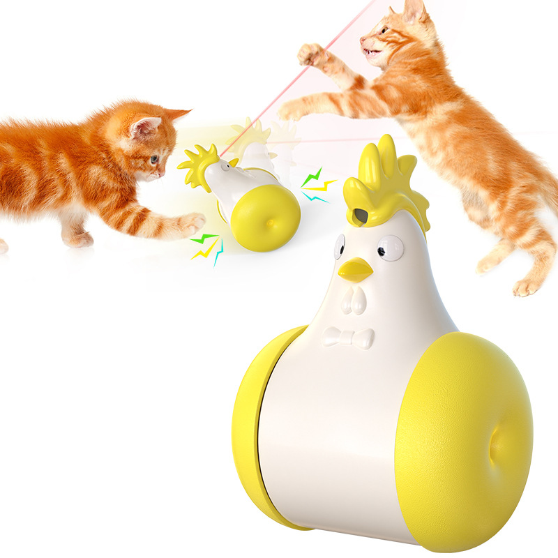 Pet Supplies Electric Sound Infrared Tumbler Laser Funny Cat Stick Toy — image 4