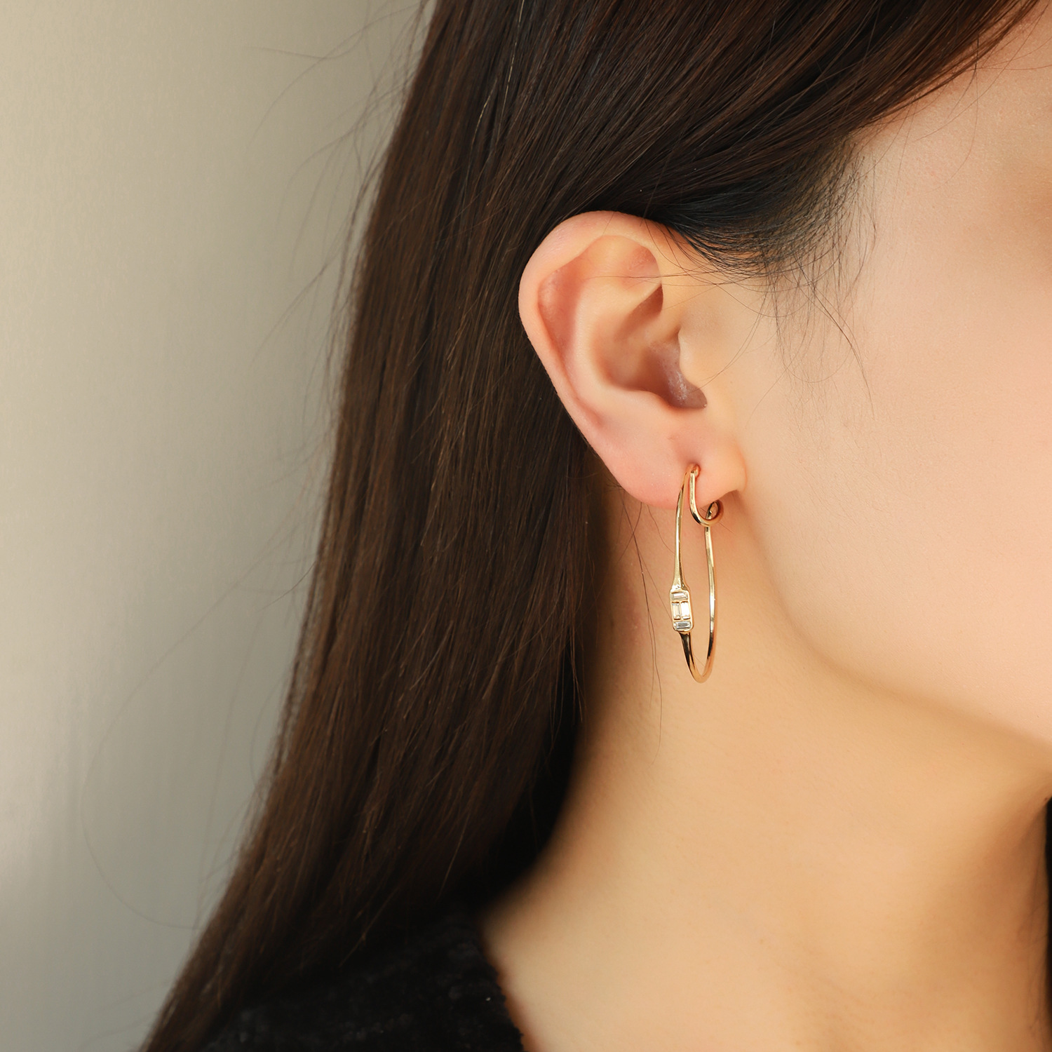 Cuello de Serpiente Plano para Mujer, Estilo Clásico de Cadena doble — imagen 1