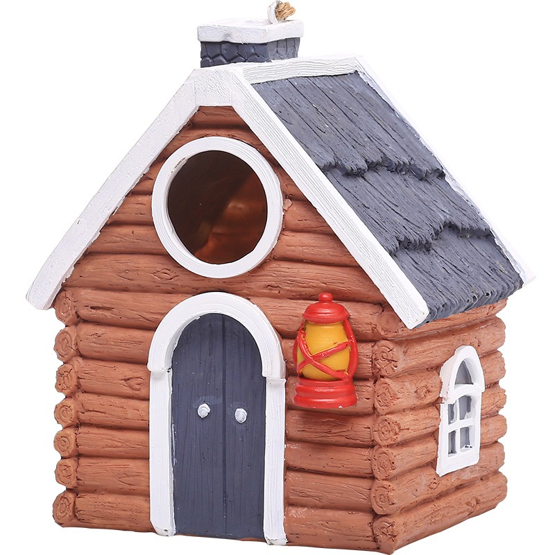 Garden Balcony Outdoor Bird House Tree Hanging Decoration — image 1