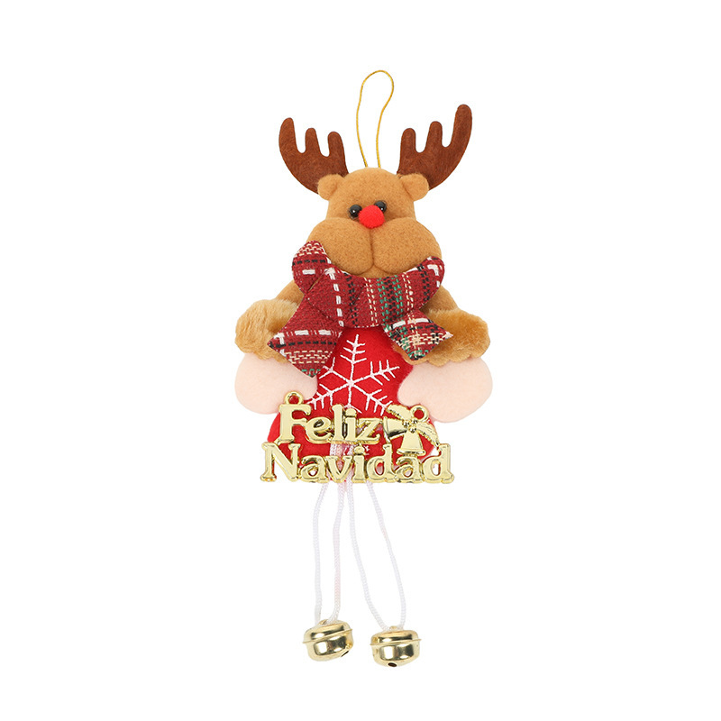 Decoraciones de Fiesta Navideña con Panda de Peluche y Búho de Peluche para Árbol de Navidad — imagen 5
