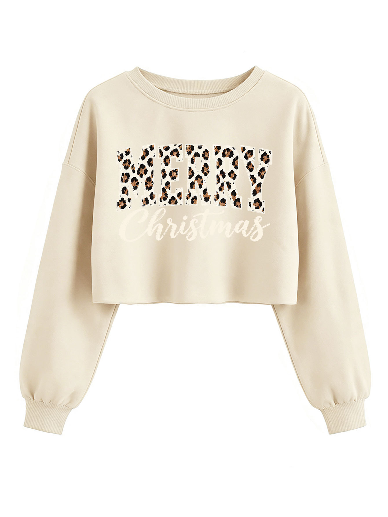 Leopard font long sleeved sweatshirt — image 3